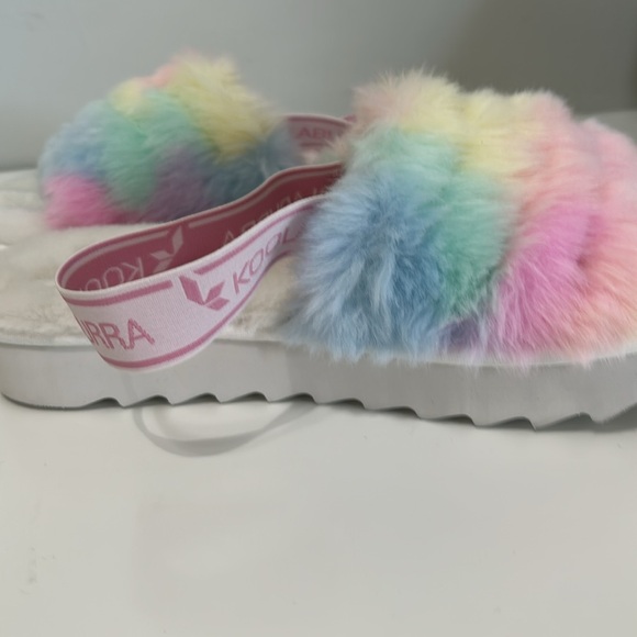 Koolaburra By UGG Fuzz'n II Pastel Slipper Sandals NWOT - Picture 8 of 10